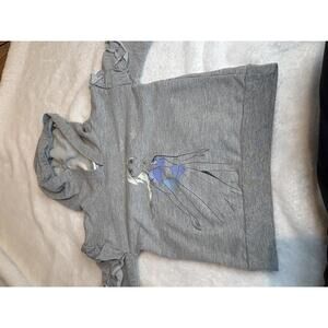 Disney Frozen II Elsa Grey Hoodie Sweatshirt for Girls